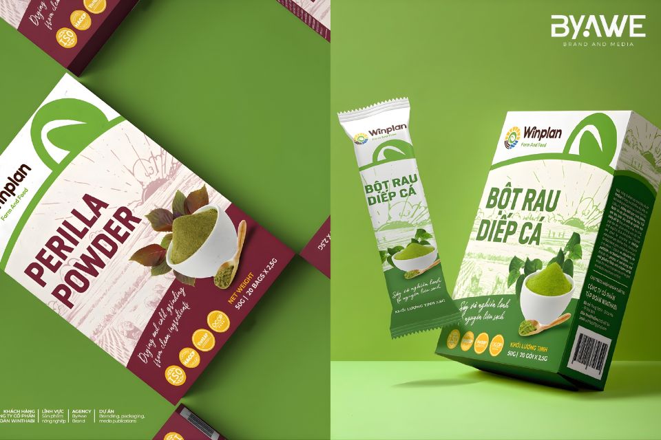 Thiết kế bao bì thiếu điểm khác biệt