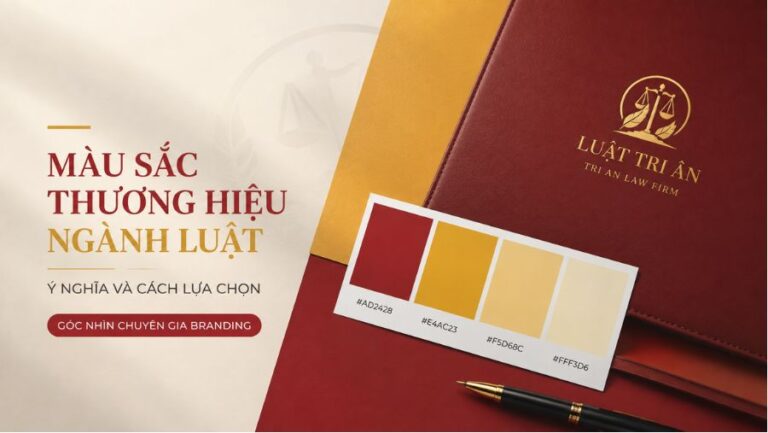 Màu sắc thương hiệu công ty luật